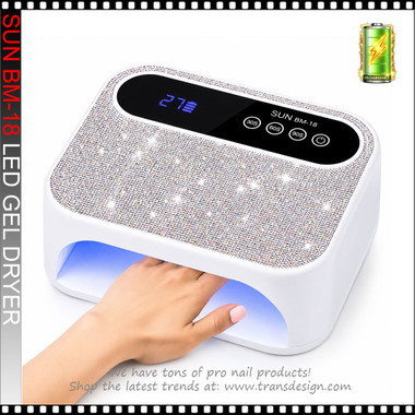 SUN BM18 LED NAIL GEL Light 168 Watt, Cordless - TDI, Inc