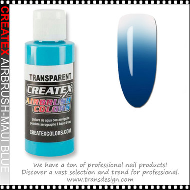 Peinture Aérographe Createx Maui Bleu Transparent 2 Oz – Réf 5134