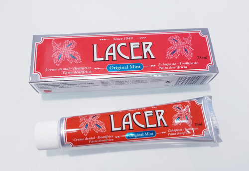 Lacer pasta original mint 75 mL