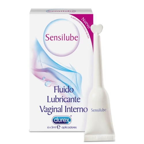 Durex sensilube lubricante vaginal fluido monodosis 6 x 5 mL