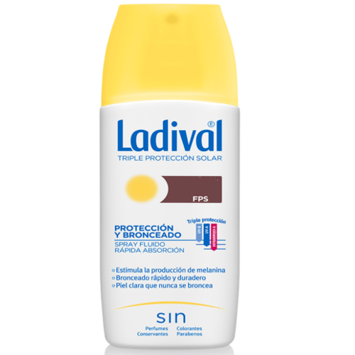 Ladival proteCCión y bronceado spray fotoprotector 150 mL