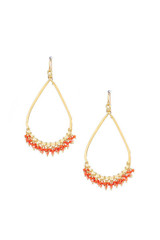 Hammered  Boho, Bohemian, Gold Plated Earrings, Handmade / GAE G B300-2