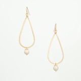 Hammered Boho, Bohemian, Geometric Minimalist Gold Bohemian Earrings / GAE G B653-P1 Hammered Boho, Bohemian, Geometric Minimalist Gold Bohemian Earrings / GAE G B653-P1