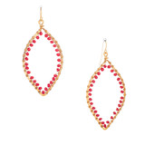 Hammered Geometric Minimalist Bohemian Gold Plated Earrings / GAE G B422-38