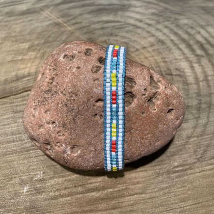 Hand-Woven Boho Beaded Gypsy Bracelet / KPB B3-3 Hand-Woven Boho Beaded Gypsy Bracelet / KPB B3-3