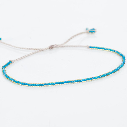 Beaded Boho Gypsy Multicolor Bracelet / SWB B14-127
