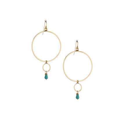 Hammered Boho, Bohemian, Geometric Minimalist Gold Bohemian Earrings / GAE G B604-1 Hammered Boho, Bohemian, Geometric Minimalist Gold Bohemian Earrings / GAE G B604-1
