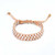 Handmade Triple Macrame Boho Chic Seed Bead Bracelet / KPB G B61-16C