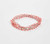 Dainty Boho Crochet Czech Seed Bead Silk Thread Necklace / Wrap Bracelet in Chestnut / GS102-63