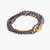 Dainty Boho Crochet Czech Seed Bead Silk Thread Necklace / Wrap Bracelet / GG102-81