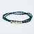 Braided Crochet Seed Bead Bohemian Necklace / Wrap Bracelet in Chestnut / GS112-135