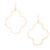 Hammered Geometric Minimalist Bohemian Gold Plated Earrings / GAE G B347-2