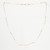 Bohemian Gipsy Beaded Silk Cord Necklace / SWNG1-10