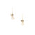 Gold-filled Gray Pearl Labradorite Earrings / SSE G B162-SM5