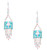 Handmade Beaded Boho Tribal South West Wire Wrap Earrings / SOE B28-40