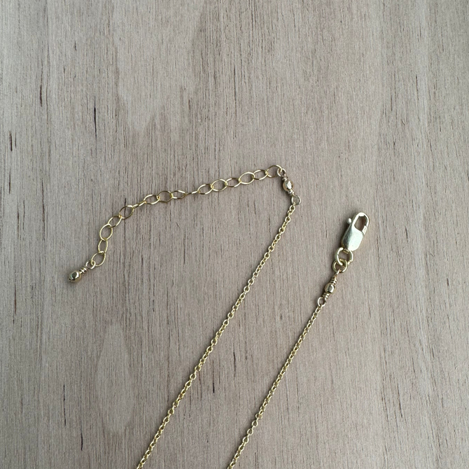 Labradorite Briolette Chain Necklace / BNN G B36-4