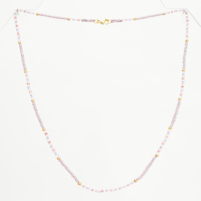 Bohemian Gipsy Beaded Multicolor Necklace / SWNG1-31