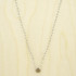 Briolette Twist Silk Thread Necklace with Moonstone/ KRN S B97-5