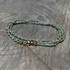 Braided Crochet Seed Bead Bohemian Necklace / Wrap Bracelet / GG102-87