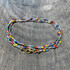 Twisted Boho Silk Thread Seed Bead Necklace / Wrap Bracelet / GG138-35