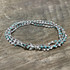 Handmade Braided Crochet Mixed Bead Silk Thread Necklace / Wrap Bracelet / GS155-103