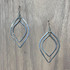 Hammered  Boho, Bohemian, Geometric Minimalist Gold Bohemian Earrings / GAE S B16-1