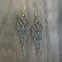 Gold-Plated Chandelier Earrings / CAE G B18-M12