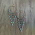 Gold-Plated Crystal Hoop Earrings / CAE G B32-M12