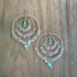 Gold-Plated Triple Hoop Earrings / CAE G B40-M141