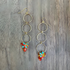 Gold-Plated Triple Hoop Earrings / DTE G B2-DM8