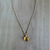 Braided Silk Citrine Necklace / KRN G B329-15