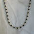 Onyx Wire-Wrapped Necklace / DJN G B10-1