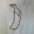 Onyx Wire-Wrapped Necklace / DJN G B10-1