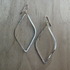 Hammered 925 Sterling Silver Earrings / DKE S B59-2