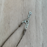 Freshwater Pearl Braided Silk Necklace / KRN S B311-5