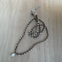 Braided Beaded Brown Silk Pearl Necklace / KRN S B320-2