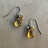 Dangly Cluster Citrine Earrings / DJE S B1-15