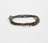 Dainty Boho Crochet Czech Seed Bead Silk Thread Necklace / Wrap Bracelet in Turquoise / GS102-8
