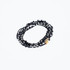 Braided Celestial Crystal Beads Bohemian Necklace  / CG69-28