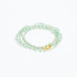 Braided Celestial Crystal Beads Bohemian Necklace  / CG236-192