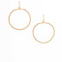 Hammered Geometric Minimalist Gold-plated Bohemian Earrings / GAE G B93-2