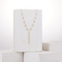 Bohemian Gold Filled Braided Silk Thread Necklace with Gold-filled Beads / BNN G B109-1