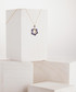 Gold-filled Chain Necklace with Blue Lapis Gemstone Pendant / BNN G B63-19