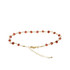Gold-filled Gemstone Bracelet with Garnet / DJB G B9-2