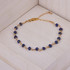 Gold-filled Gemstone Bracelet with Lapis / DJB G B9-19