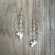 Gold-Plated Cluster Earrings / DTE G B33-52