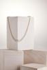 Freshwater White Pearl Necklace / SSN S B11-1