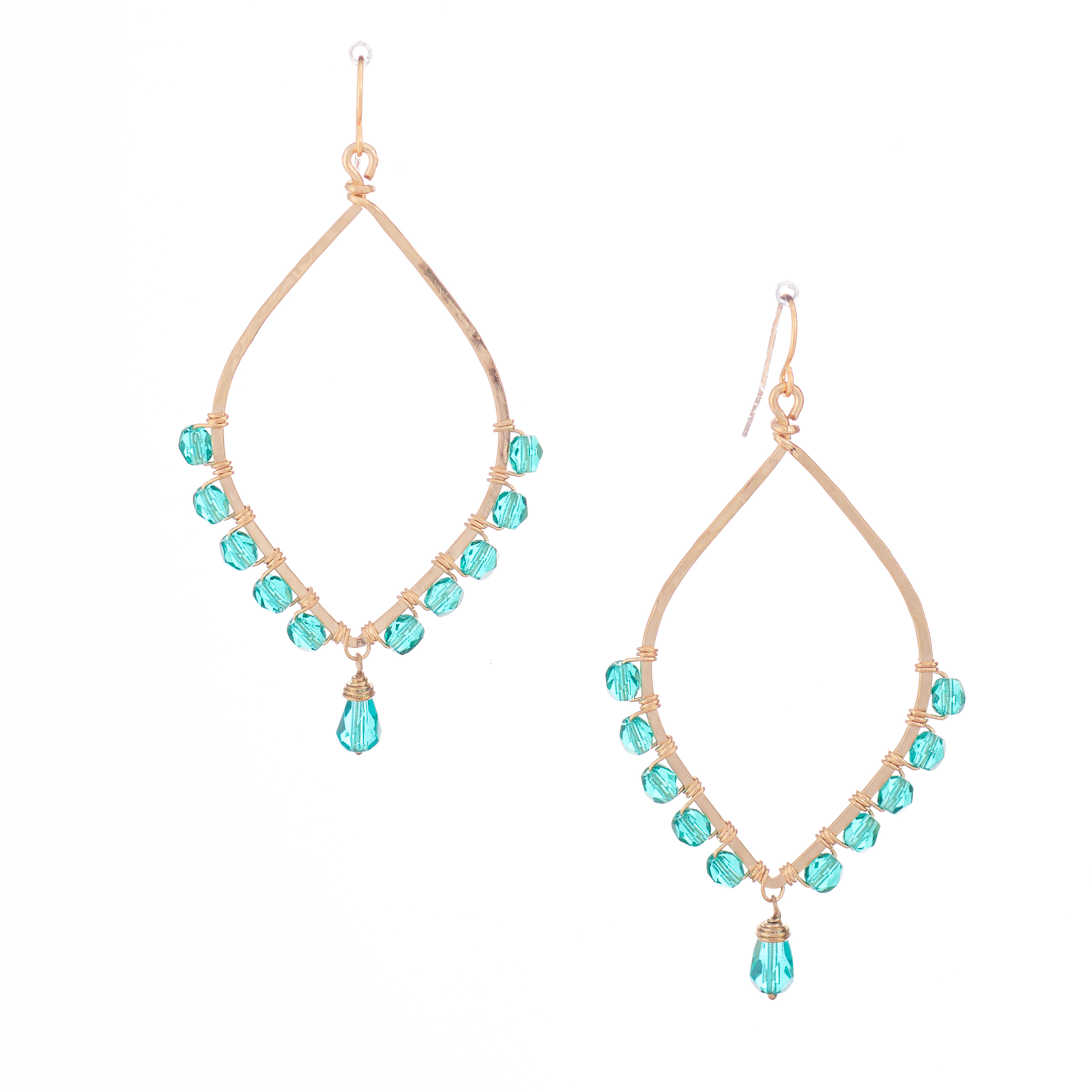 Gold-plated with Czech crystals