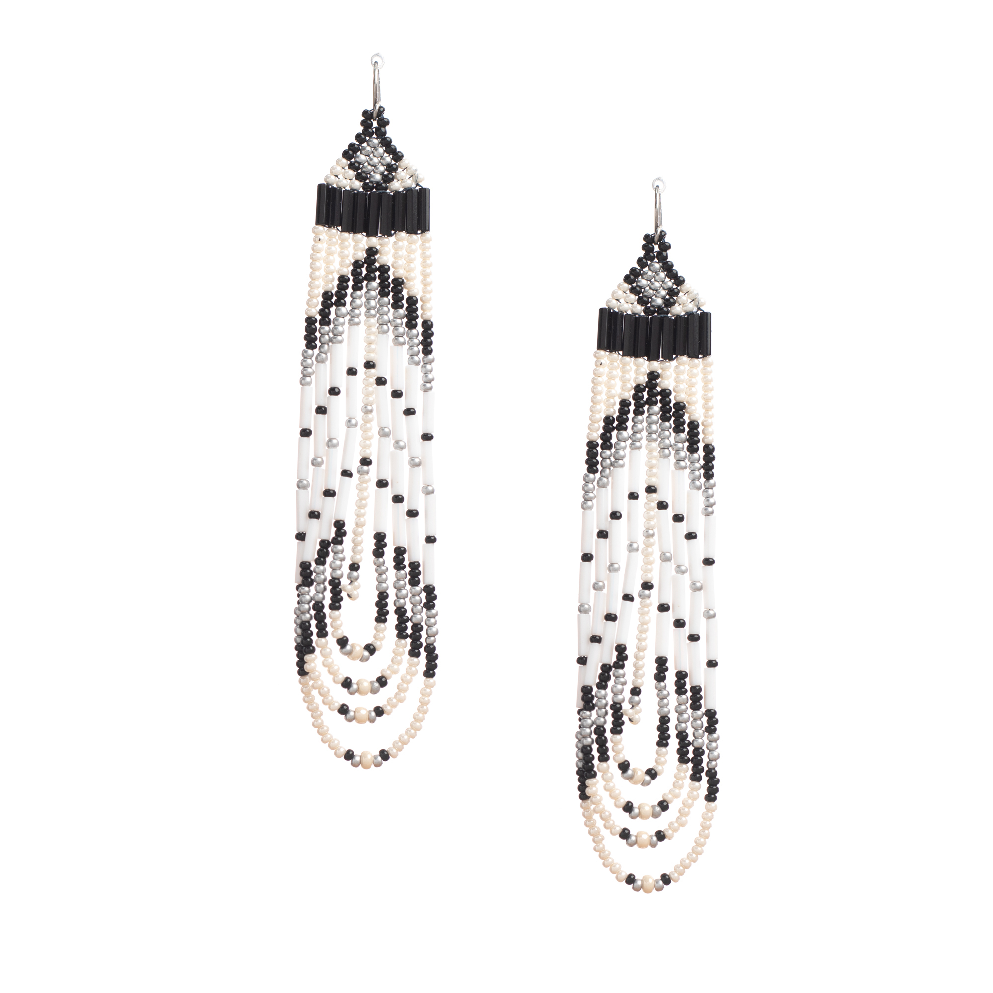 (KOKOPELLY)Tribal Beaded Earrings