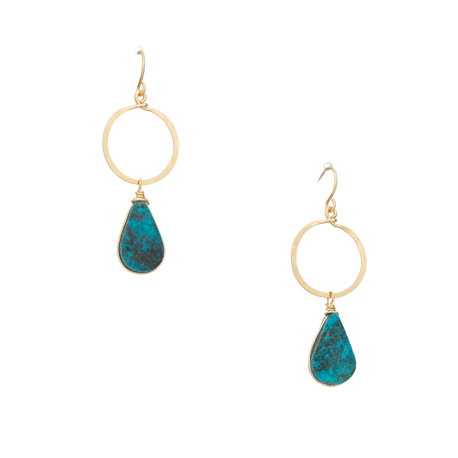 Gold-Plated with Chip Stones